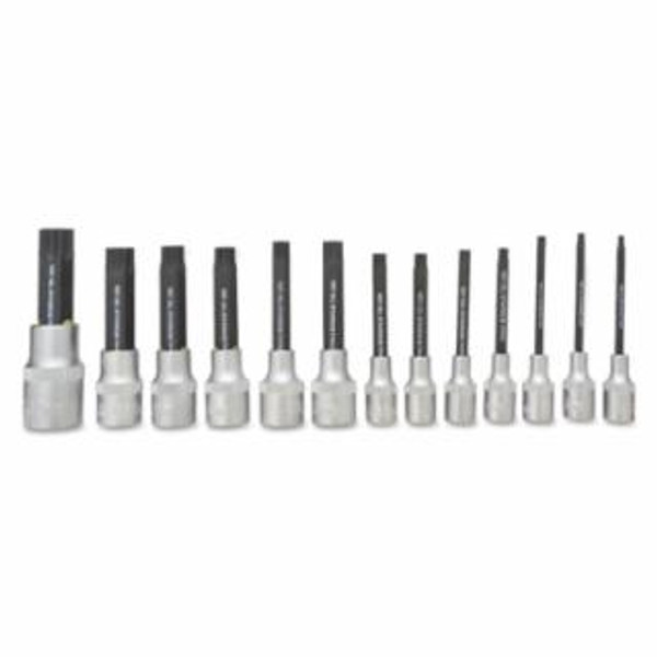 BONDHUS 13PC STAR PROHOLD SOCKETBIT SET 2" WITH SOCKETS