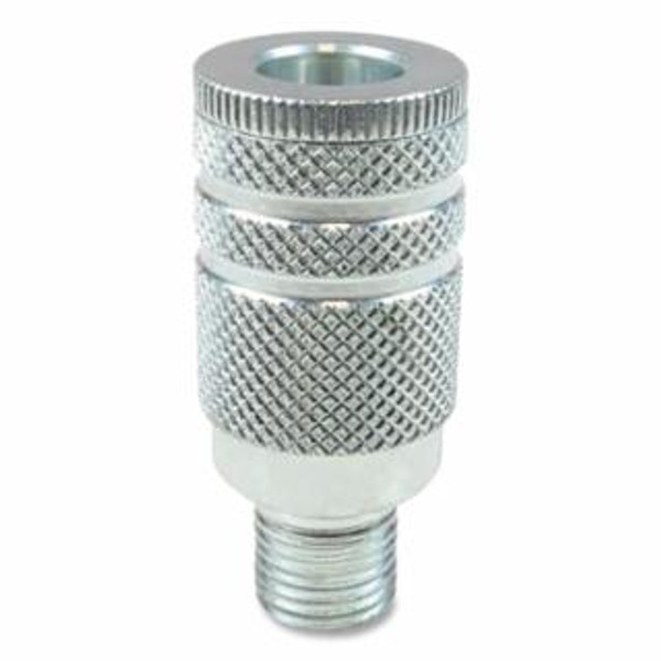 COILHOSE PNEUMATICS 1/4" INDUSTRIAL STEEL COUPLER  1/4" MPT