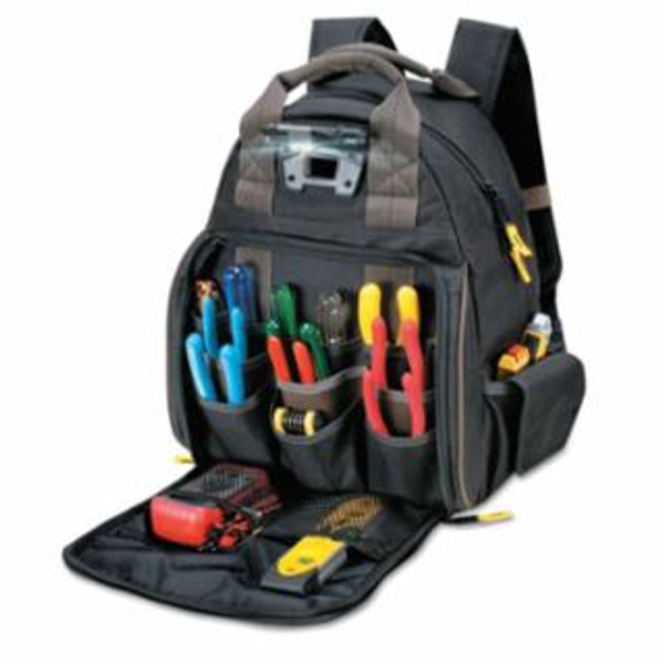 CLC CUSTOM LEATHER CRAFT 53 POCKET TECH GEAR LIGHTED BACKPACK