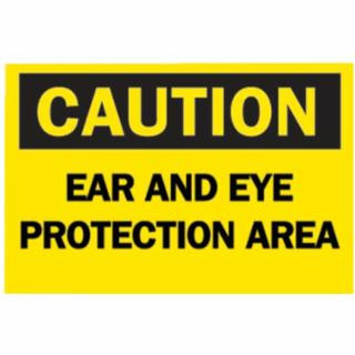 BRADY PROTECTIVE WEAR SIGN  B-555  10IN H X 14IN W