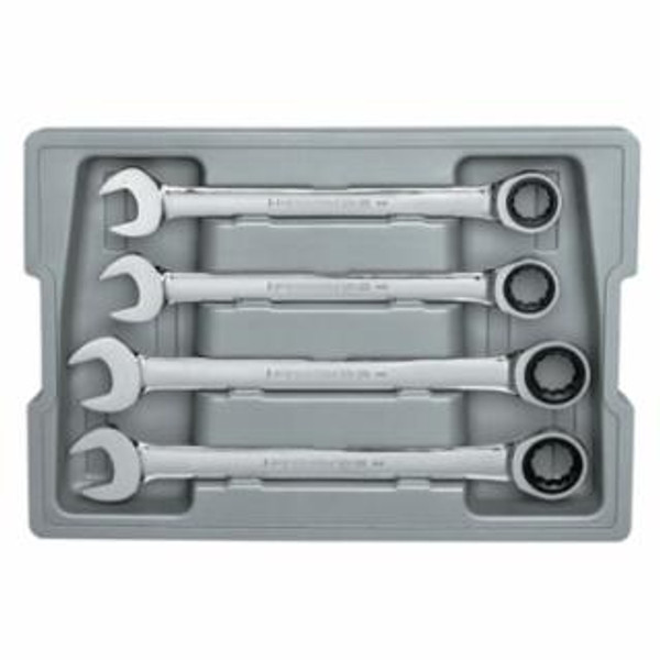 GEARWRENCH 4PC METRIC LARGE SIZW COMBO RAT WR SET