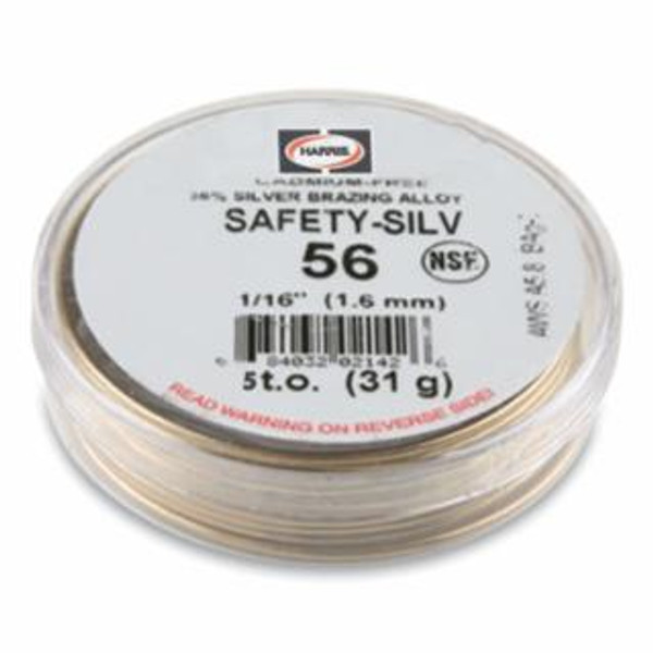 HARRIS PRODUCT GROUP HA SS56 1/16 5TO SAF-SILV 1200