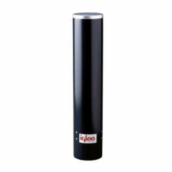 IGLOO 4-4.5OZ. CUP DISPENSER BLACK PLASTIC