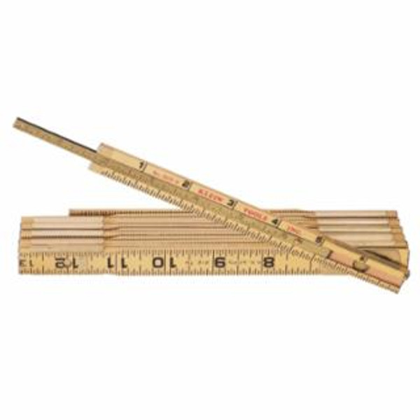 KLEIN TOOLS 6' WOOD RULE