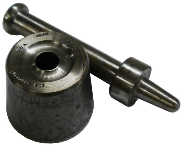 C.S. OSBORNE NO.2 GROMMET INSERTING DIE PLAIN RIM