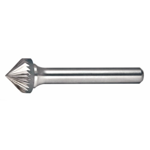 Alfa Tools B71323 SK-5 Carbide Burr 90° Cone Single Cut