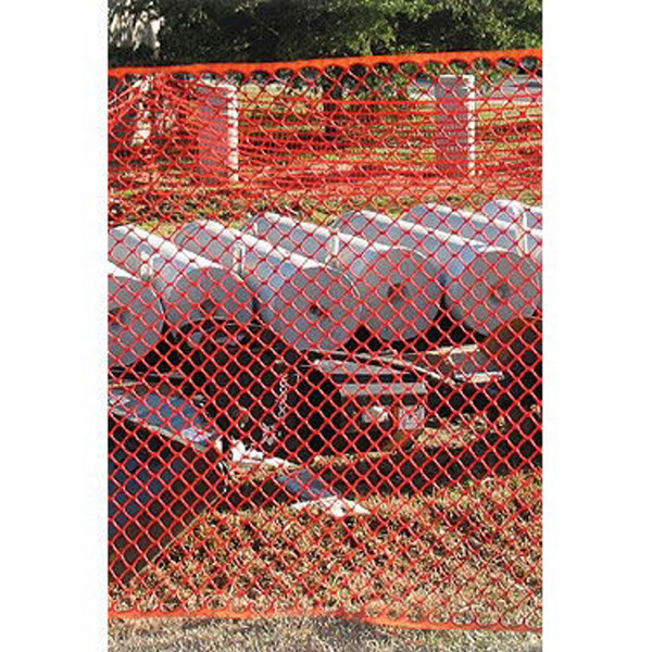MCR SAFETY 12 LB. POLYPROPYLENE SAFETY FENCING ORG 4' X 50'