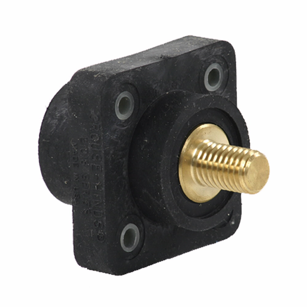 COOPER INTERCONNECT RECEPTACLE BLK FEM 1-1/8STUD