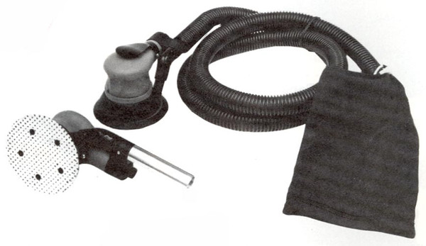 SIOUX TOOLS 5" AIR FINISHING SANDERORBITAL DISC PALM THROTT