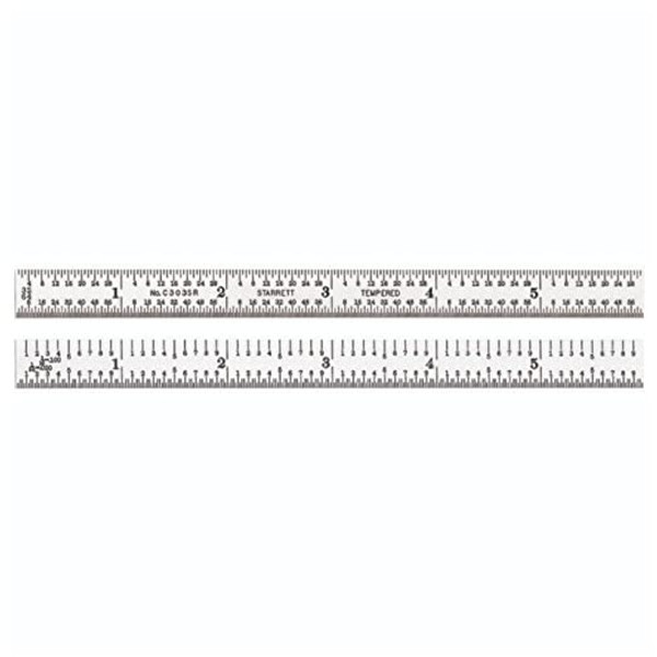 L.S. STARRETT C303SR-6 6" SEMI-FLEXIB