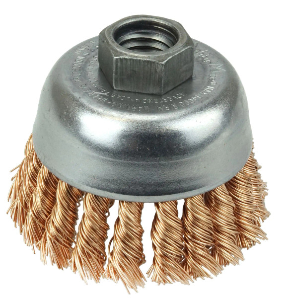 WEILER SRA-2 CUP BRUSH 2-3/4 KNOT
