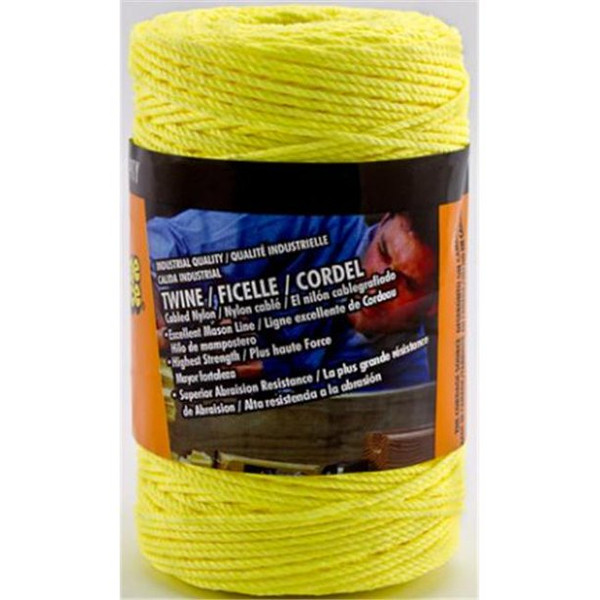 ORION ROPEWORKS INC 500' #18 NYLON CABLE TWINE - YELLOW
