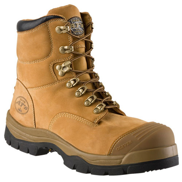 OLIVER BY HONEYWELL LIQUID RESISTLEATHER 6"(150 MM)  STEEL TOE