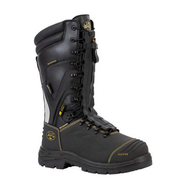 OLIVER BY HONEYWELL 65791 BLK L/UP ZIP 14" W/P M/G P/R BOOT