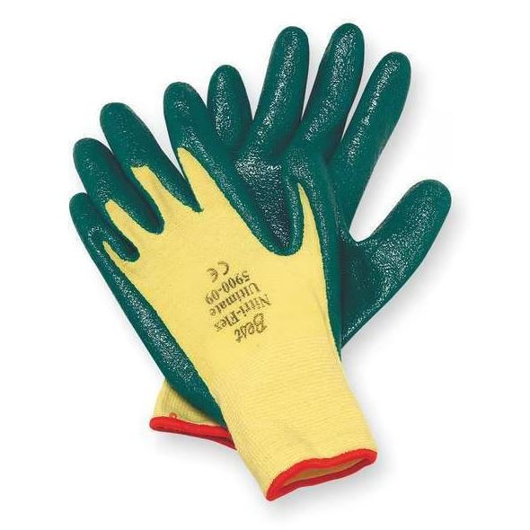 SHOWA DISP T- NITRILE-COATED FLAT-DIPPED- YE DZ6