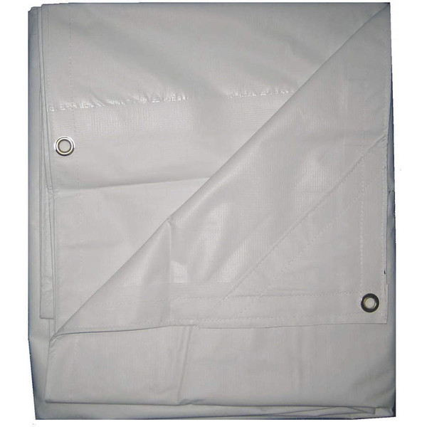 GENERIC Tarp,Flame Resistant,Polyeth,20x20Ft 5WTN3