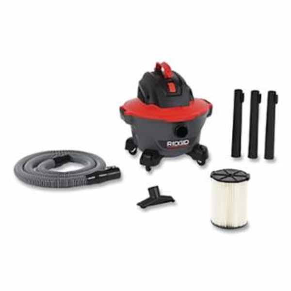 RIDGID VAC  RED 6 GAL WET/DRY RT0600