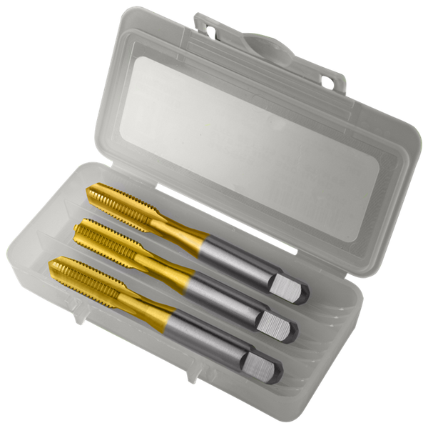 GREENFIELD THREADING 3 PC 1/4-28NF HTGP-TN H34FL GP T-P-B HAND TAP S