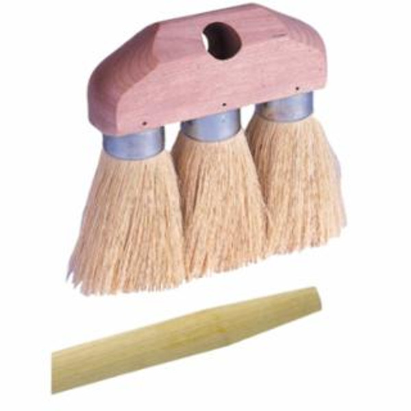 WEILER 6-1/4" 3 KNOT ROOF BRUSHKIT;12 HEADS-12 HANDLE