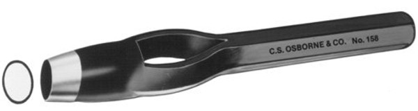 C.S. OSBORNE 01842 SIZE 16 OVAL DRIVEPUNCH