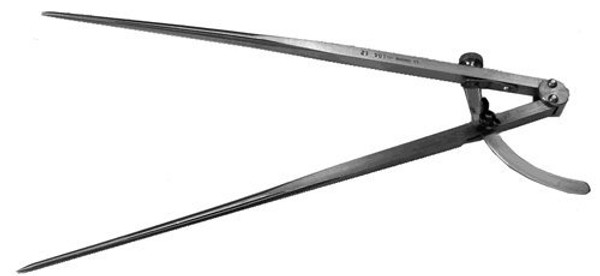 C.S. OSBORNE 8" WING DIVIDER FORGED STEEL