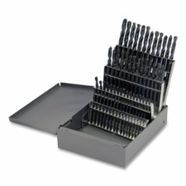 CHICAGO-LATROBE 60PC SET 1-60 HD SCRW MACH BLKOX METAL INDEX