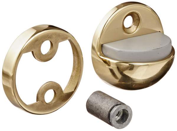 ROCKWOOD Dome Door Stop,Floor Mount 441CU.3