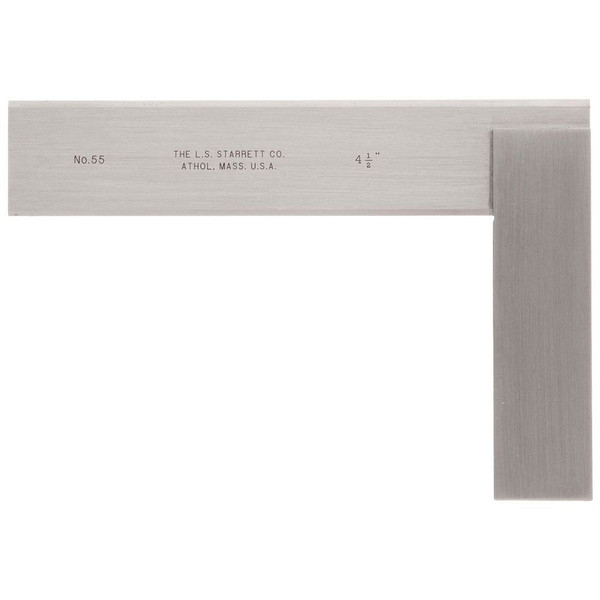 L.S. STARRETT 55-4-1/2 MASTER PRECISION BLADE- 4-1/2" BLADE