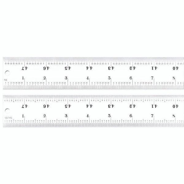 L.S. STARRETT C416R-48 48" 1-1/2"WX1/1