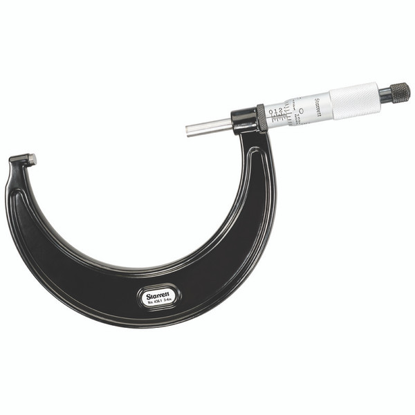 L.S. STARRETT 436.1XRL-4 OUTSIDE MICROMETER .001 GRAD