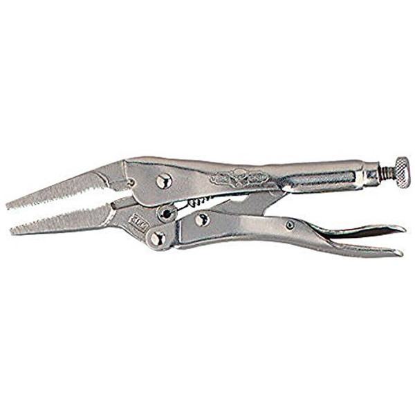 WRIGHT TOOL 4" LONG NOSE LOCKING PLIERS- MINI W/SIDE CUTTER