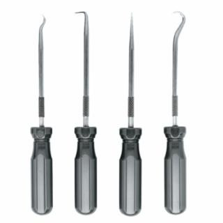 ULLMAN 4 PIECE HOOK & PICK SETW/ SCREWDRIVER TYPE HAND