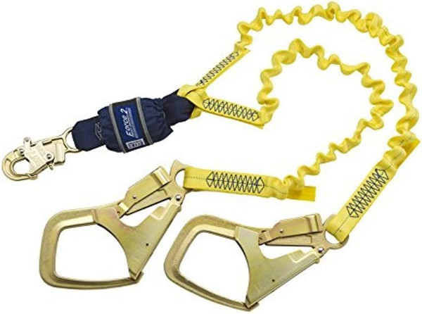 DBI-SALA EZSTOP F2 ELASTIC LEGS 100 TIE OFF SNAP HOOK