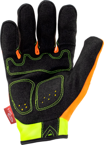 Ironclad Impact 360 Cut A5 Hi-Viz Glove IEX-HZI5-02-S