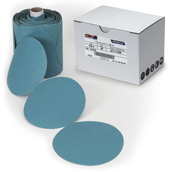 CGW ABRASIVES 6 80G VELCRO - 01 51249
