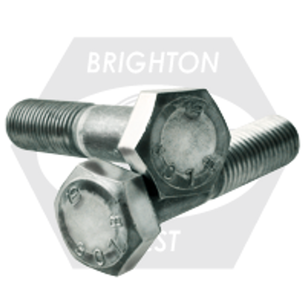 5/8"-11 x 3 1/4" A307 Grade B Heavy Hex Bolts, Coarse, Zinc Cr+3, Partially Threaded, Qty 150