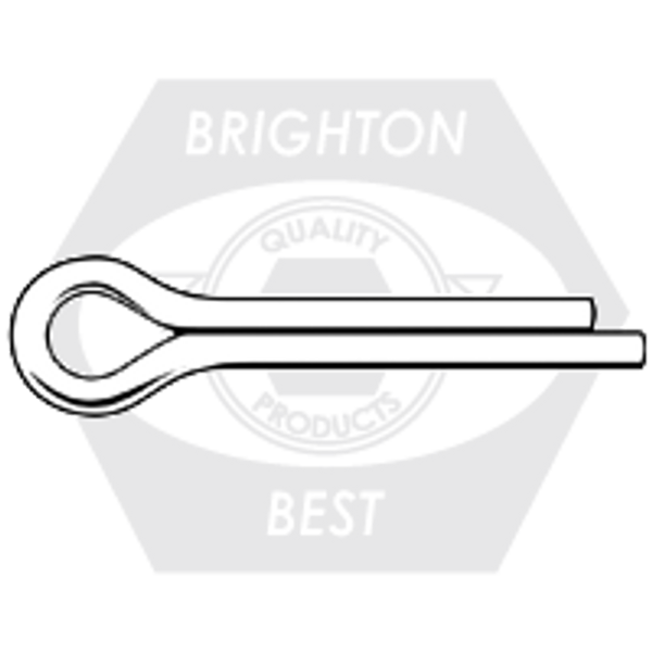 5/32" x 3" Cotter 18-8 Stainless Asme B18.8.1 Pins, Qty 60