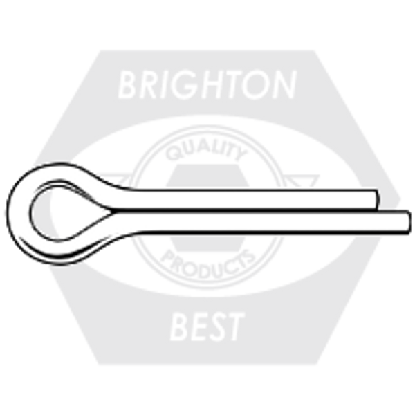 1/8" x 1" Cotter 18-8 Stainless Asme B18.8.1 Pins, Qty 1000