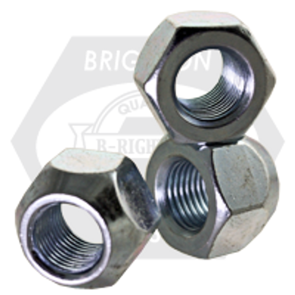 1/2"-20 x 9/16" Right Hand Wheel Nuts Zinc Cr+3 60 Deg Taper, Qty 500