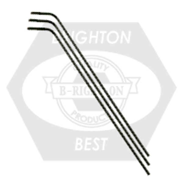 1/2" Hex Keys, Alloy, 6150 Long Arm (Import), Qty 25