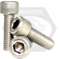 7/16"-20 x 3/4" UNF Socket Head Cap Screws, Fine, 18-8 Stainless Steel A2, Fully Threaded, Qty 100