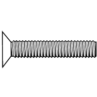 M2-0.40 x 20 mm, Phillips Drive Machine Screw Flat Head Philips DIN 965A Zinc Cr+3, Qty 1000