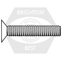 M3.5-0.60 x 8 mm, Phillips Drive Machine Screw Flat Head Philips, DIN 965A Zinc Cr+3, Qty 12000
