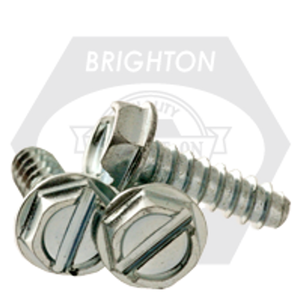 #6-20 x 1/4" Pan Head Phillips Tapping Screws, Type B Zinc Cr+3, Fully Threaded, Qty 22000