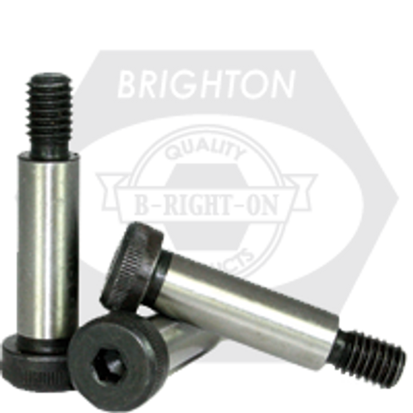 1"-3/4-10 x 4 1/4" Non-Standard Socket Shoulder Screws, Alloy, Thermal Black Oxide, Qty 10