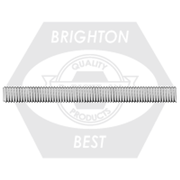 M16-2.00 x 1M, DIN975, Coarse, Metric Threaded Rod 4.6, DIN 975, Coarse, Zinc Cr+3, Qty 8