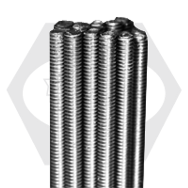 3/4"-10 x 12' Astm F593 All Thread Rod Stainless Steel 304, Qty 3