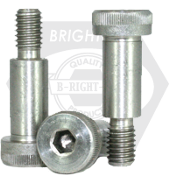 M16-M12 x 25 mm Socket Shoulder Screws, Coarse, 18-8 Stainless Steel A2 ISO 7379, Qty 10