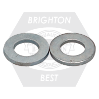 M24, DIN 125A Flat Washer, 300 Hv Zinc Cr+3, Qty 550