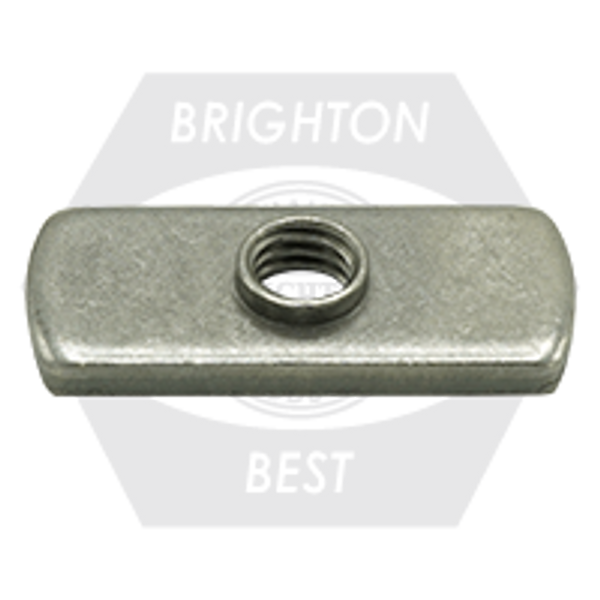 #10-24 Spot Weld Nut, Double Tab, Qty 4000